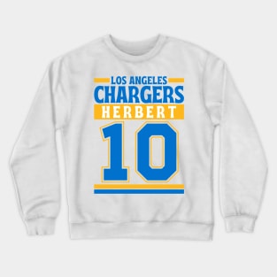 Los Angeles Chargers Herbert 10 Edition 3 Crewneck Sweatshirt